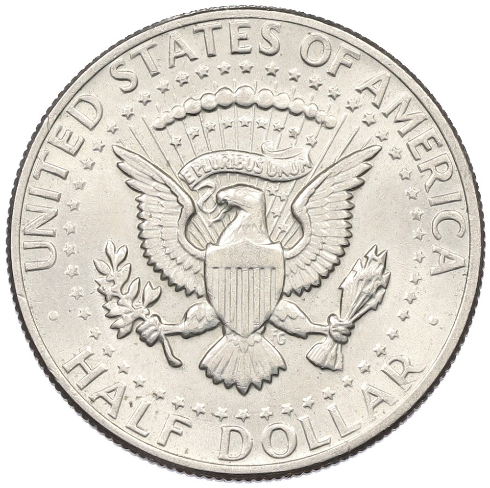 1/2 доллара (50 центов) 1971 года США — Фото №2