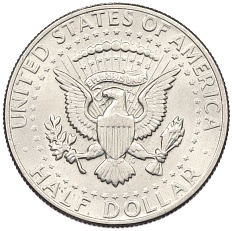1/2 доллара (50 центов) 1971 года США — Фото №2