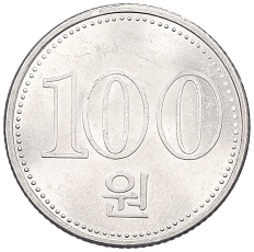 100 вон 2005 года Северная Корея — Фото №1