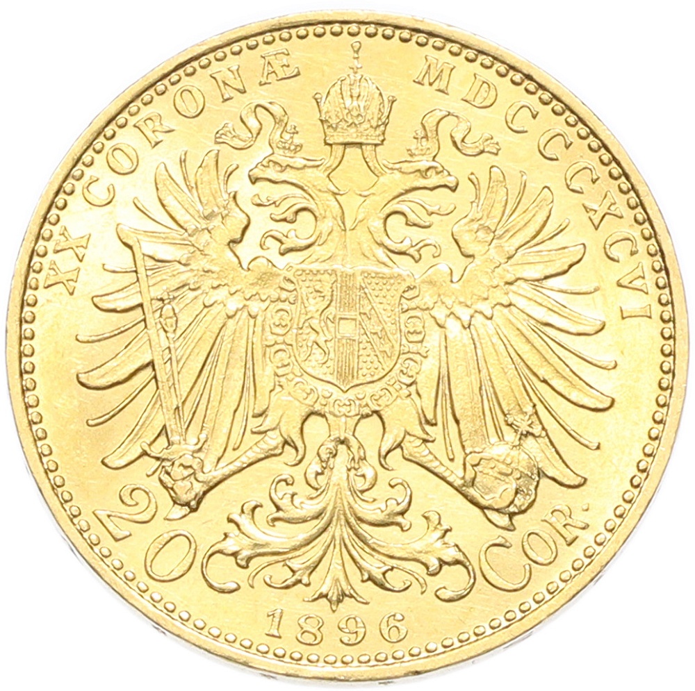 20 крон 1896 года Австрия — Фото №1