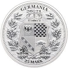 25 марок 2023 года Германия «Аллегории Австрии и Германии» — Фото №2