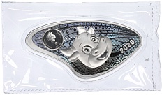 20 центов 2023 года Самоа «Китайский гороскоп — Год быка» — Фото №2