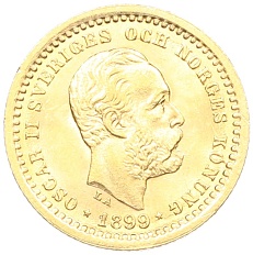 5 крон 1899 года Швеция — Фото №1