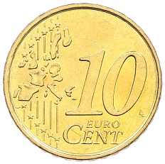10 евроцентов 2001 года Монако — Фото №2