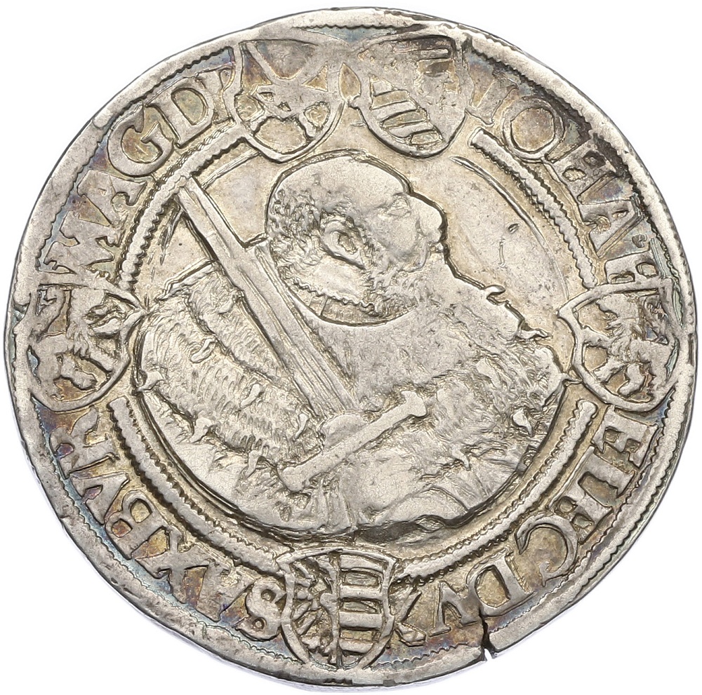1 талер 1543 года Саксония (Эрнестинская линия) — Фото №2