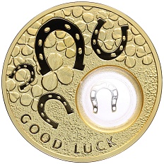 2 доллара 2013 года Ниуэ «Удача — Подкова» — Фото №1