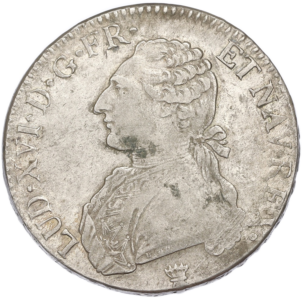 1 экю 1789 года I Франция — Фото №1
