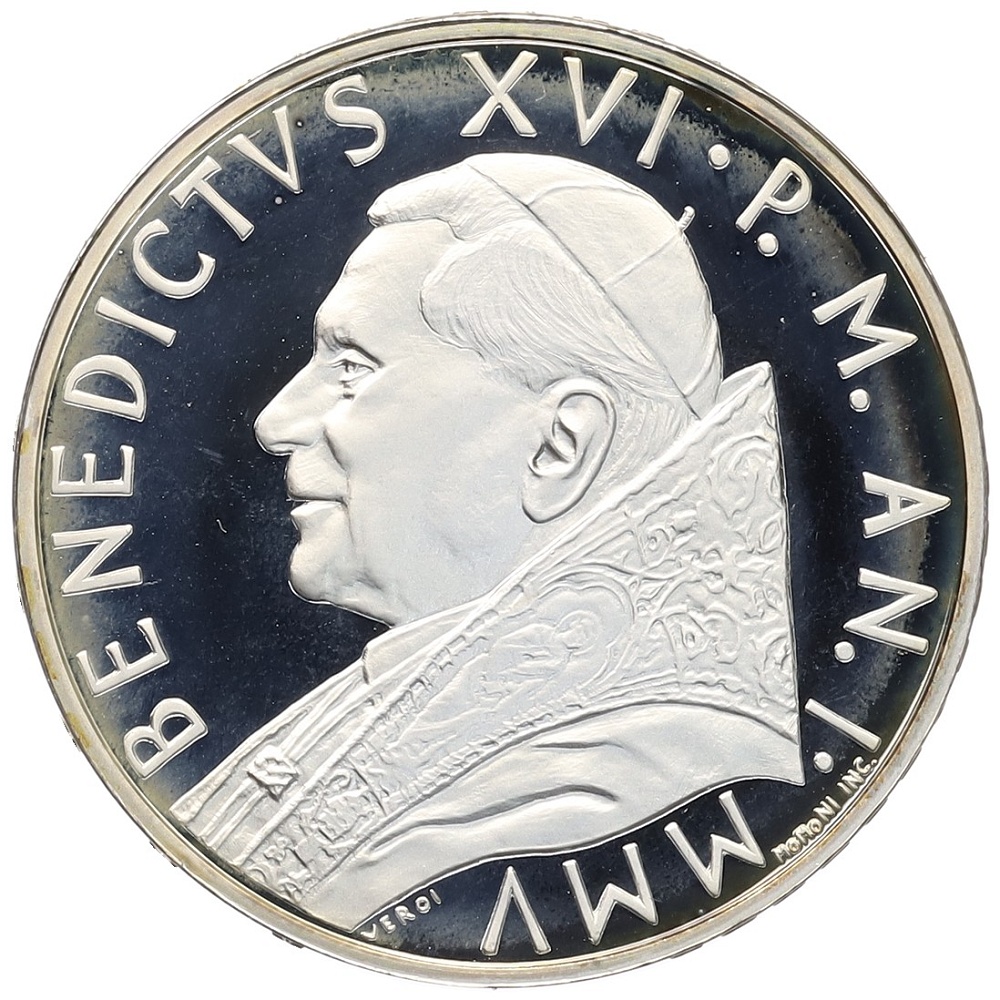 10 евро 2005 года Ватикан «Год Евхаристии» — Фото №2