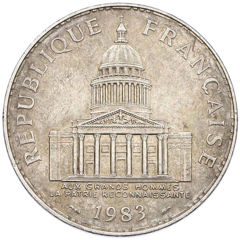 100 франков 1983 года Франция — Фото №1