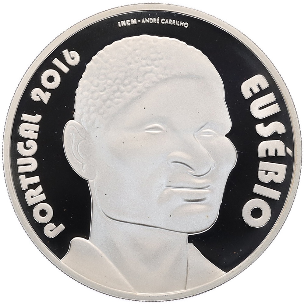 7.5 евро 2016 года Португалия «Эйсебио» — Фото №1