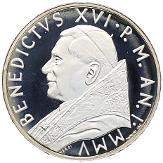 10 евро 2005 года Ватикан «Год Евхаристии» — Фото №2