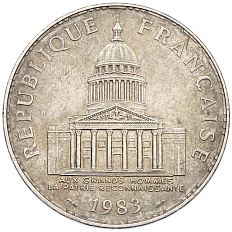 100 франков 1983 года Франция — Фото №1