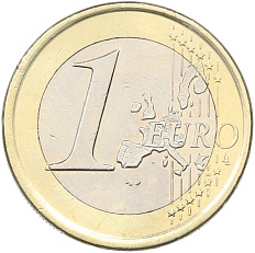 1 евро 2005 года Испания — Фото №2