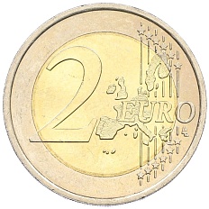 2 евро 2001 года Монако — Фото №2