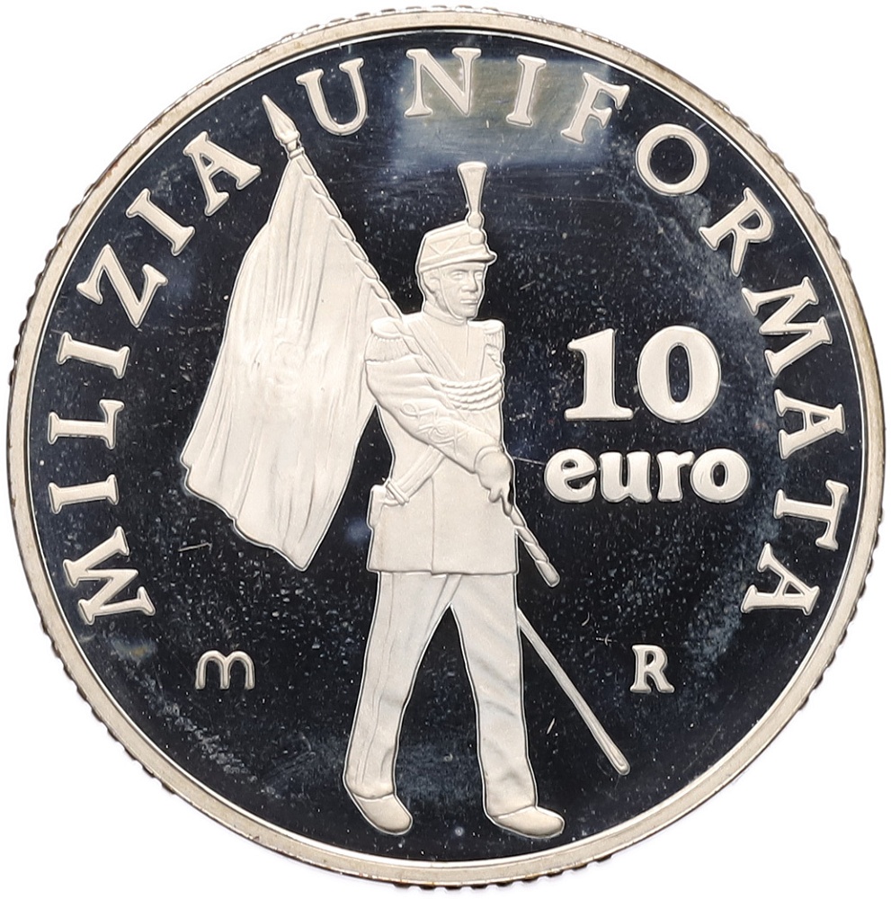 10 евро 2005 года Сан-Марино «Униформа милиции» — Фото №1