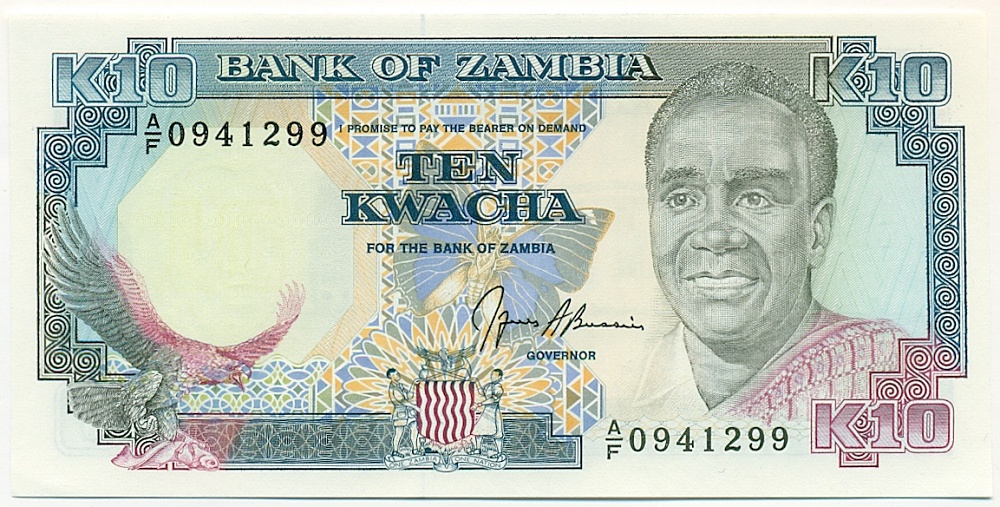 10 квача 1991 года Замбия — Фото №1
