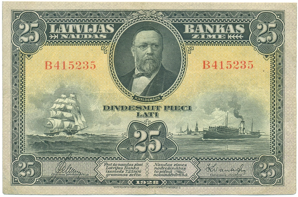 25 лат 1928 года Латвия — Фото №1
