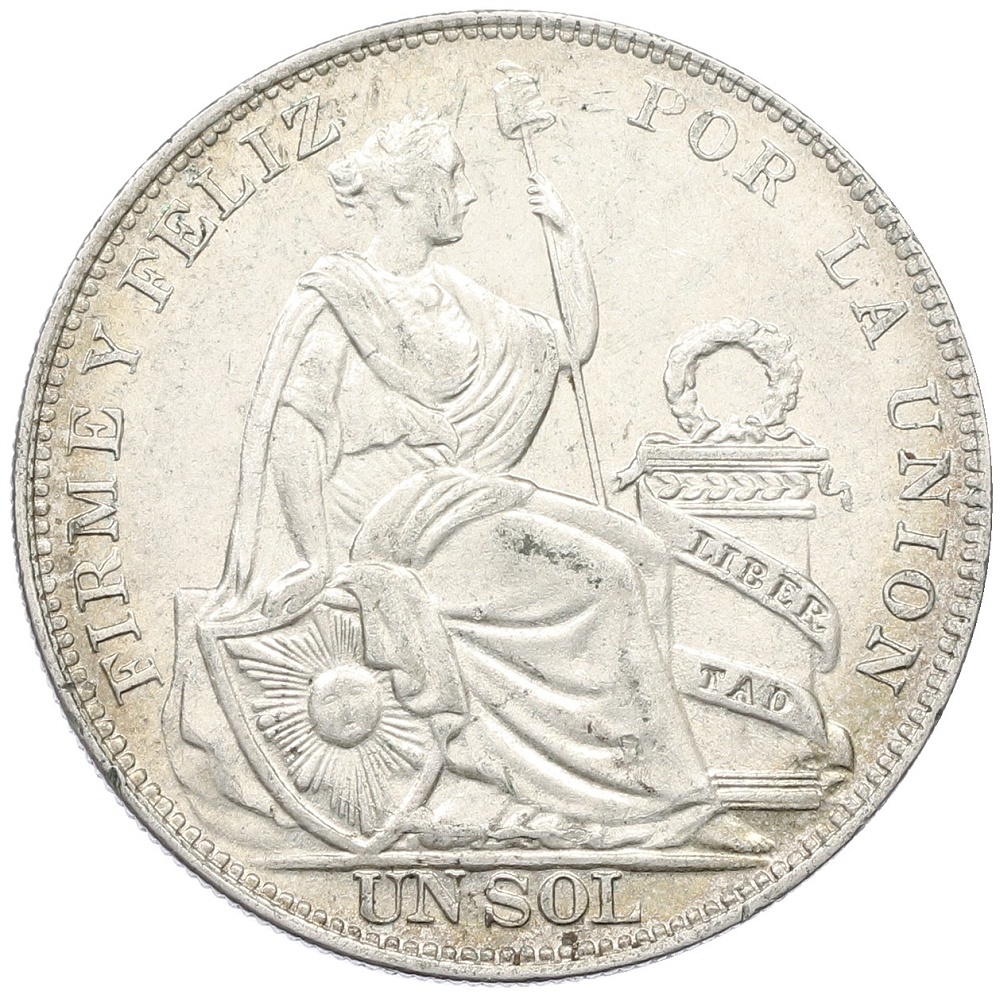 1 соль 1934 года Перу — Фото №1