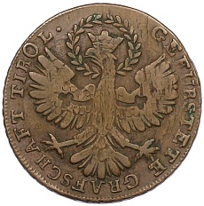 1 крейцер 1809 года Тироль — Фото №1