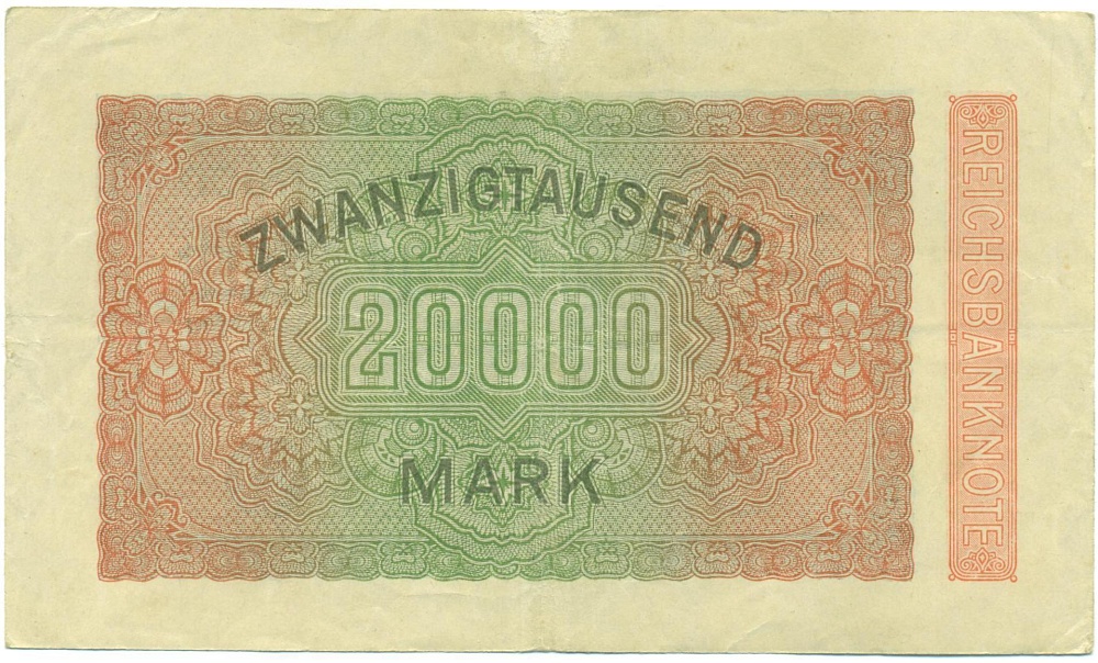 20000 марок 1923 года Германия — Фото №2