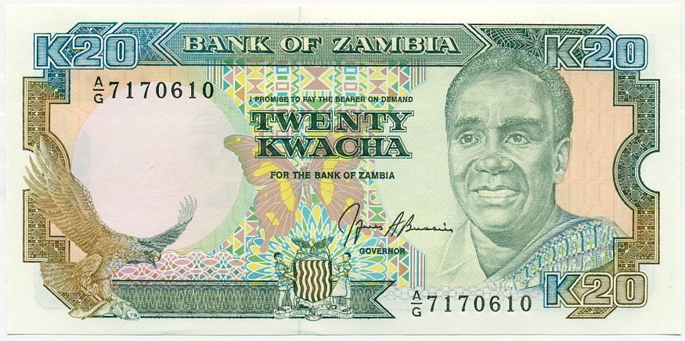20 квача 1989 года Замбия — Фото №1