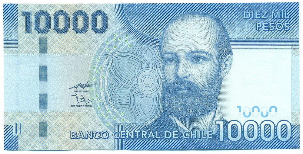 10000 песо 2011 года Чили — Фото №1