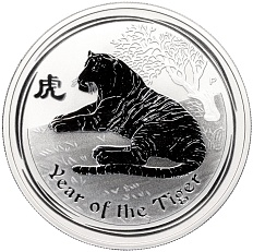 1 доллар 2010 года Австралия «Китайский гороскоп — Год тигра» — Фото №1
