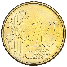 10 евроцентов 2002 года Австрия — Фото №2