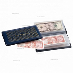 Карманный альбом для банкнот на 20 ячеек (182х92 мм), LEUCHTTURM, 313845 — Фото №1