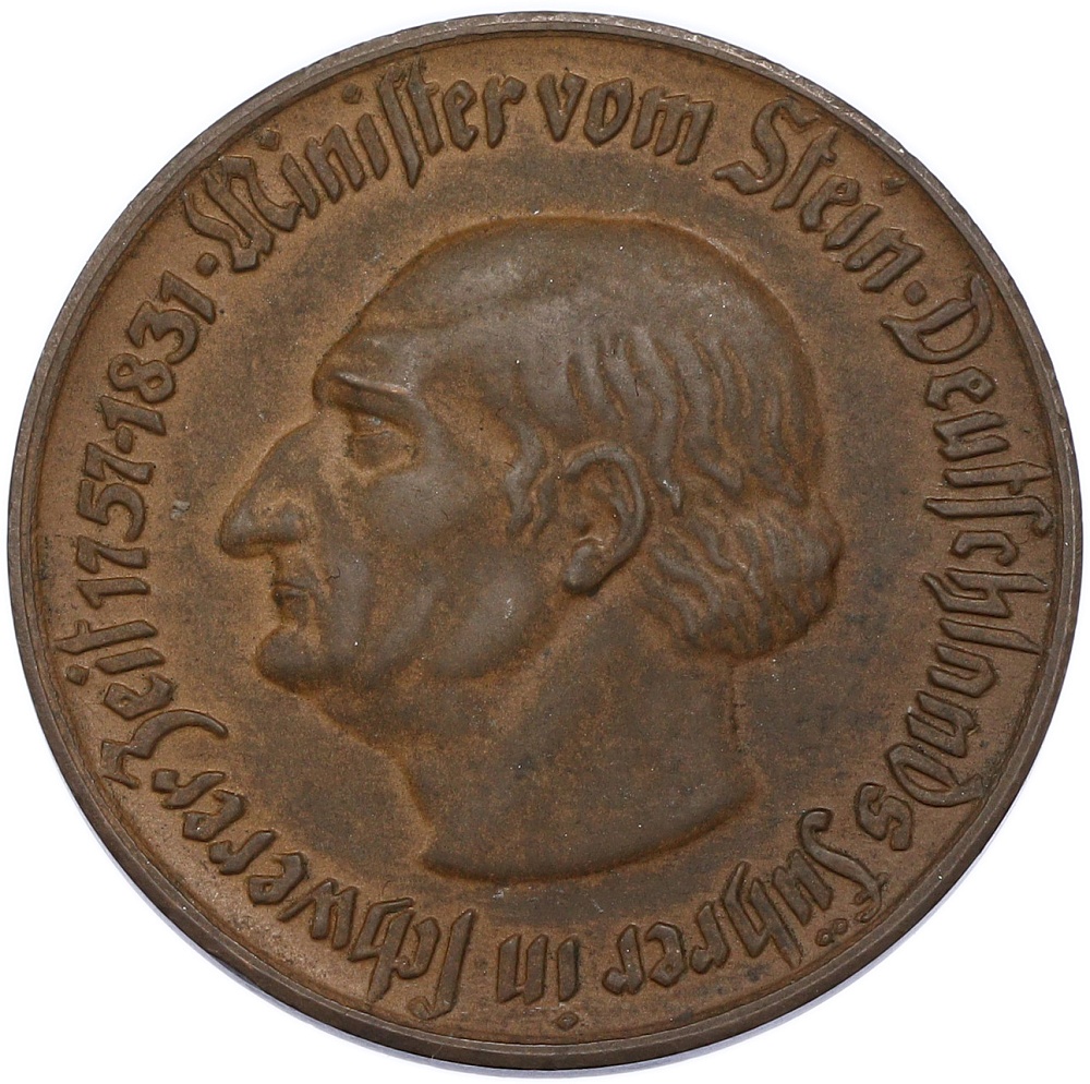 10 марок 1921 года Германия — Вестфалия (Нотгельд) — Фото №2