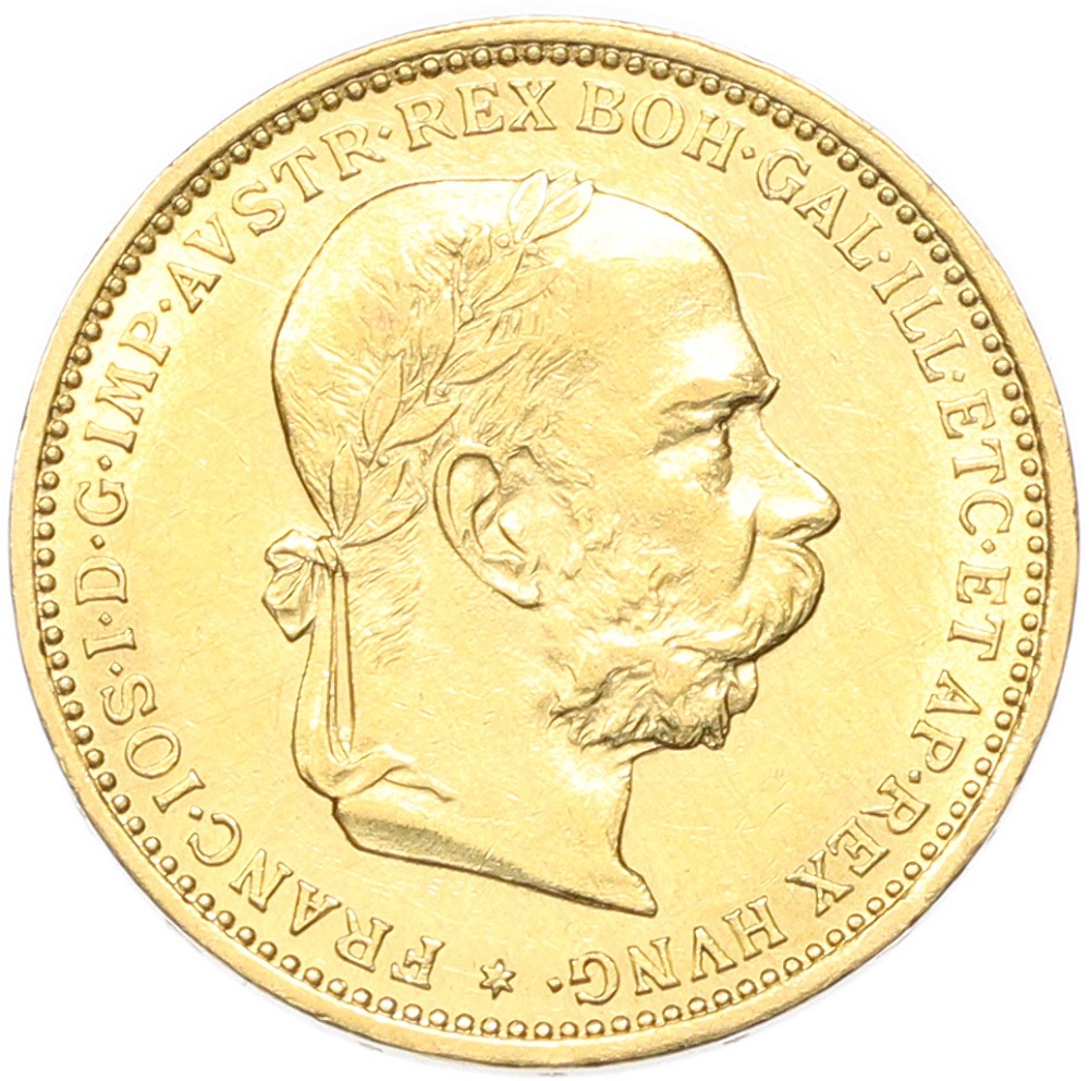 20 крон 1896 года Австрия — Фото №2