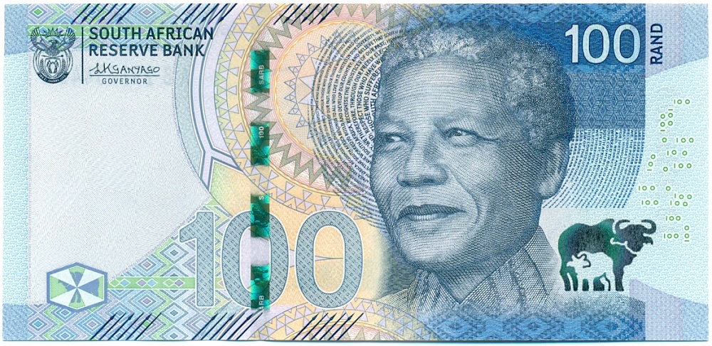 100 рэнд 2023 года ЮАР — Фото №1