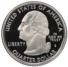 1/4 доллара (25 центов) 2004 года S США «Штаты и территории — Флорида» — Фото №2