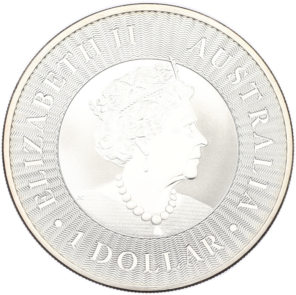 1 доллар 2022 года Австралия «Австралийский кенгуру» — Фото №2