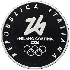 6 евро 2025 года Италия «Зимние Олимпийские игры 2026 года — Конькобежный спорт» — Фото №2
