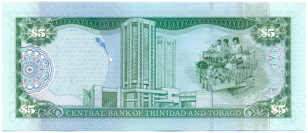 5 долларов 2006 года Тринидад и Тобаго — Фото №2