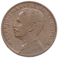 1 чентезимо 1914 года Италия — Фото №2