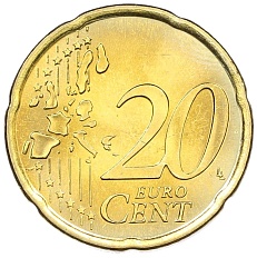 20 евроцентов 1999 года Испания — Фото №2