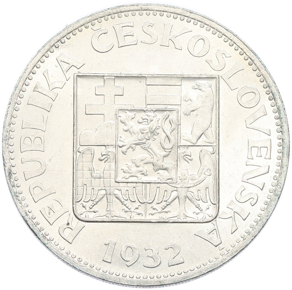 10 крон 1932 года Чехословакия — Фото №2