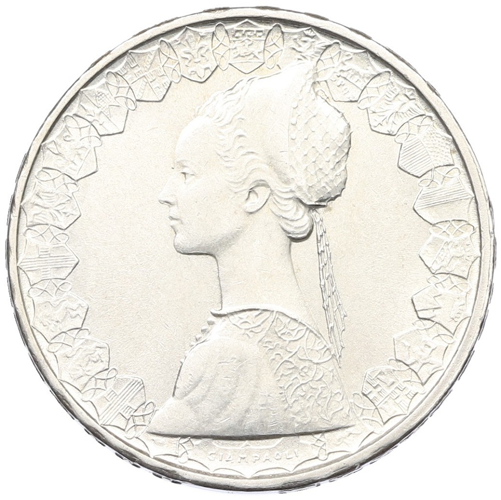 500 лир 1964 года Италия — Фото №2