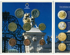 Набор из 8 евромонет 2010 года Австрия — Фото №2