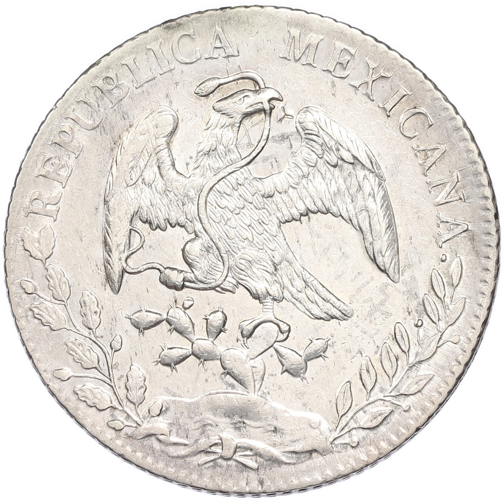 8 реалов 1894 года Мексика — Фото №2