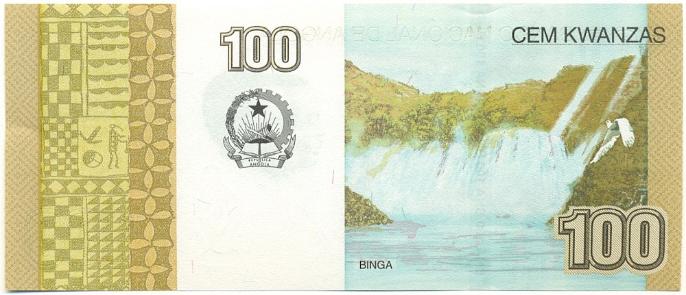 100 кванза 2012 года Ангола — Фото №2