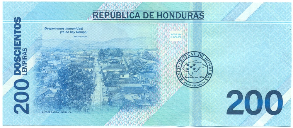 200 лемпир 2023 года Гондурас — Фото №2