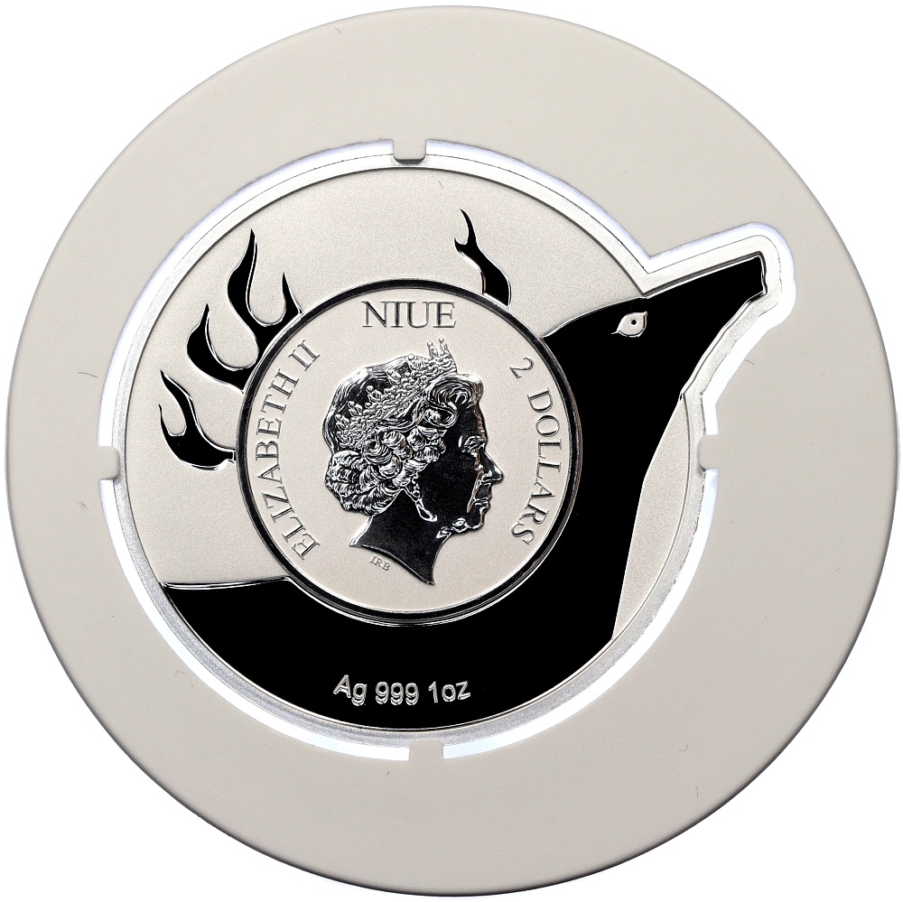 2 доллара 2022 года Ниуэ «Создать великолепную фигуру — Олень» — Фото №2