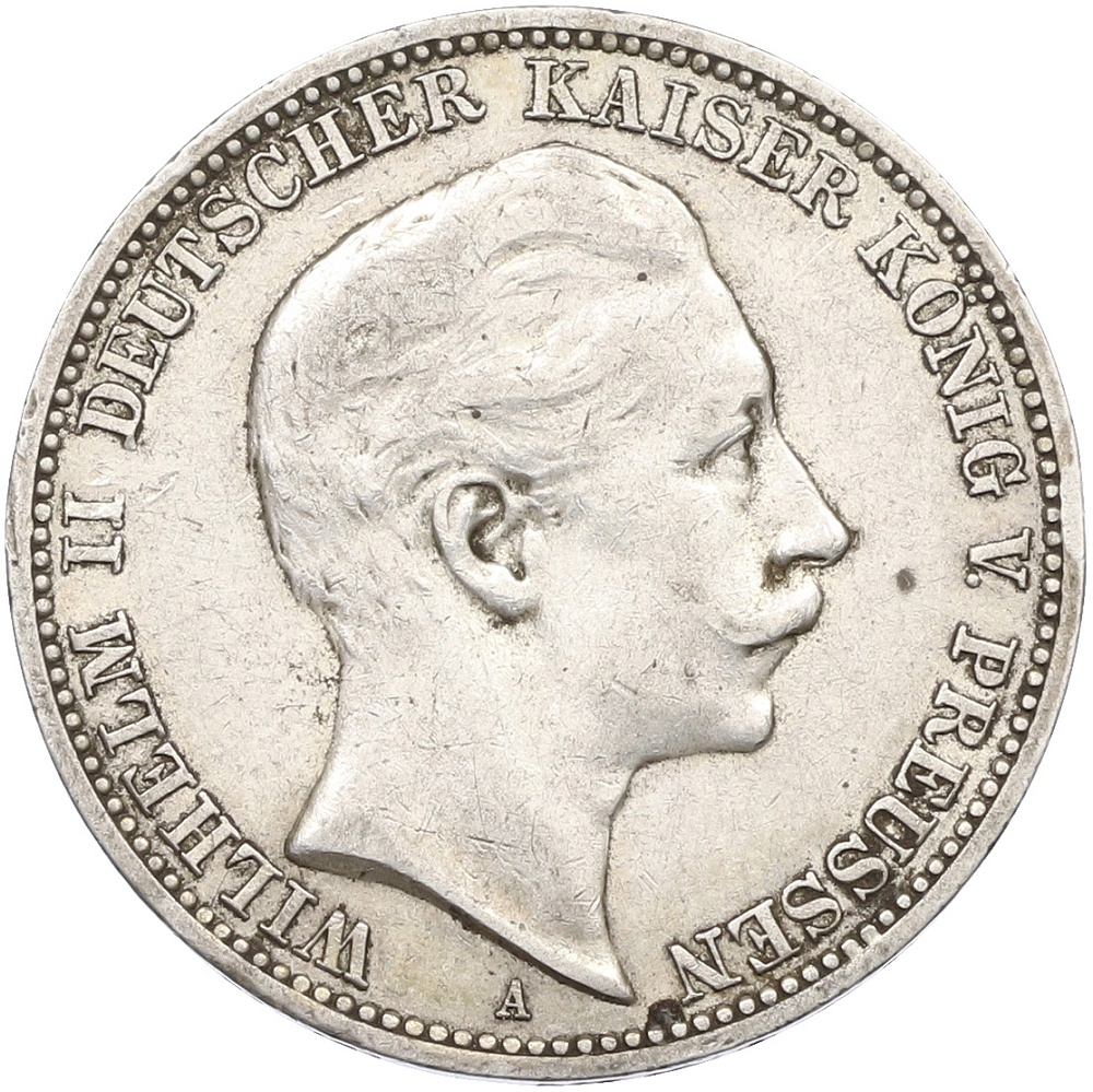 3 марки 1911 года Германия (Пруссия) — Фото №1