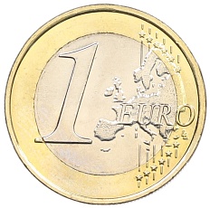 1 евро 2011 года Кипр — Фото №2