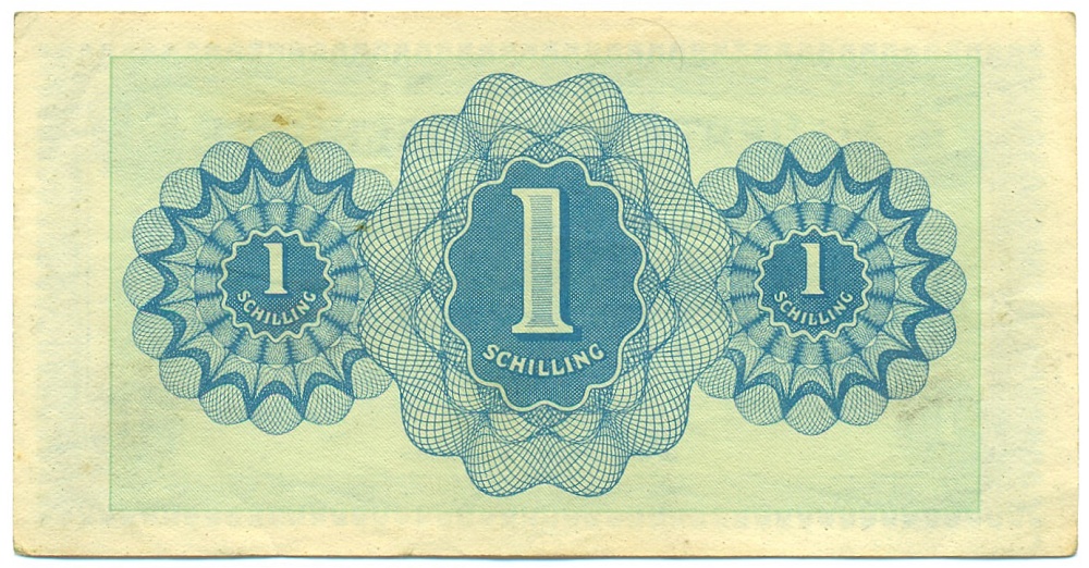 1 шиллинг 1944 года Австрия (Оккупация Вооруженными силами союзников) — Фото №2