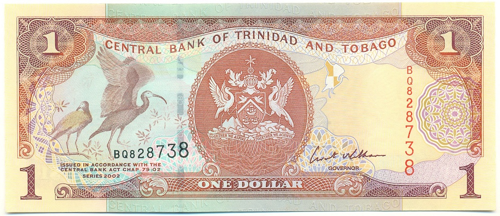 1 доллар 2002 года Тринидад и Тобаго — Фото №1