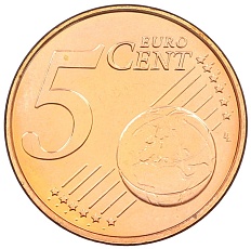5 евроцентов 2001 года Нидерланды — Фото №2